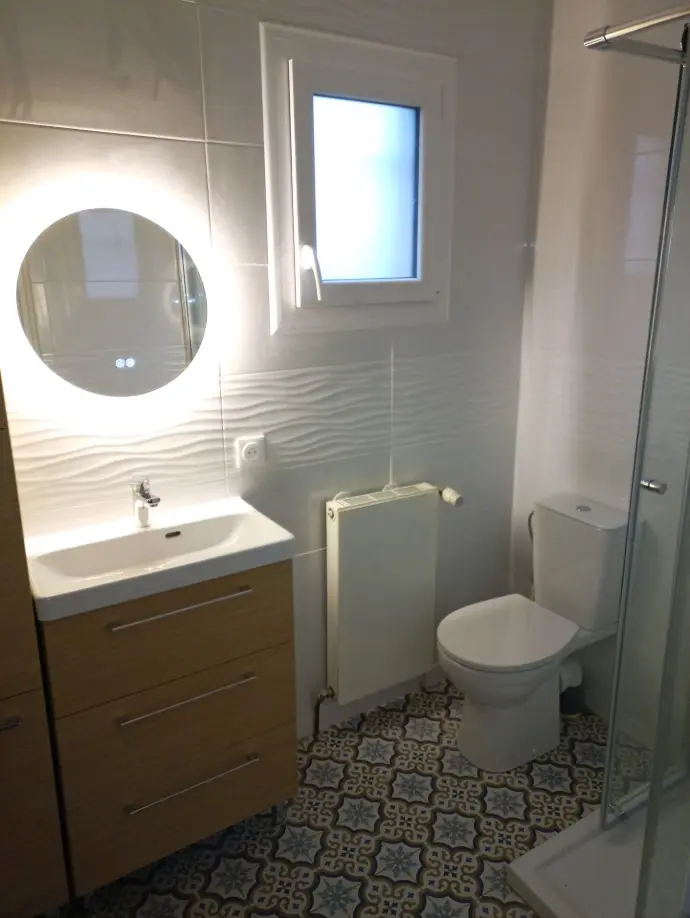 Salle de bain rénovée